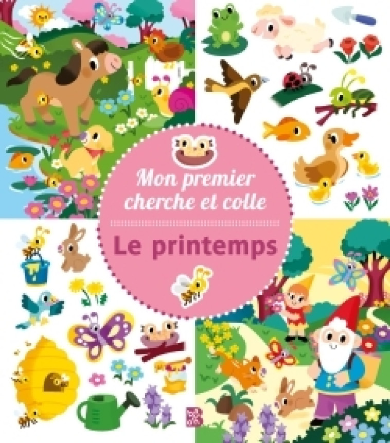 Mon premier cherche et colle - Le printemps -  - BALLON