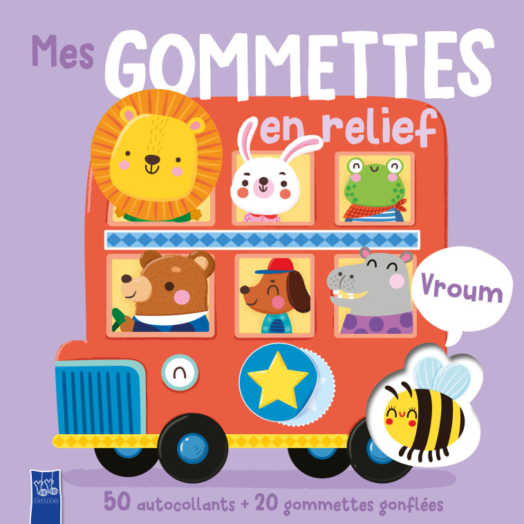 Mes gommettes en relief - Vroum -  - YOYO