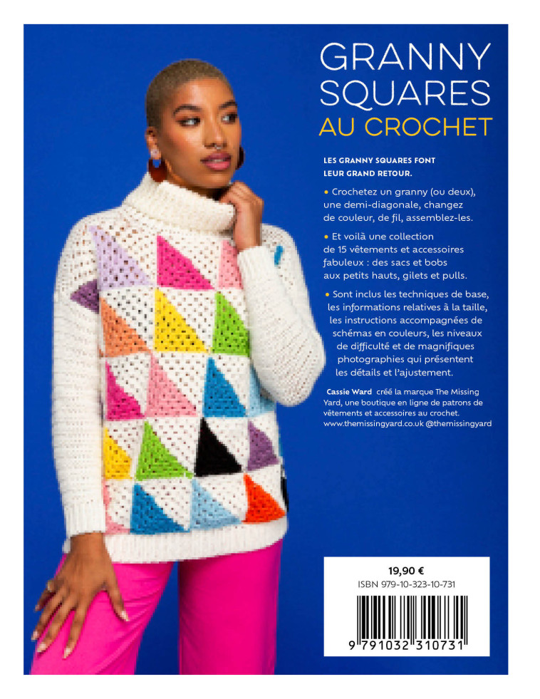 Granny squares au crochet - Cassie Ward, Cassie Ward - MARIE-CLAIRE