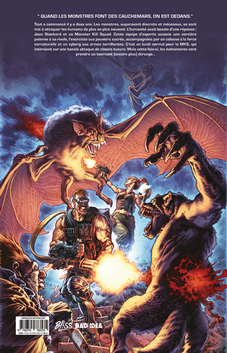 Monster Kill Squad - Christos Gage, Tomás Giorello, Diego Rodriguez, Christos Gage, Tomás Giorello, Diego Rodriguez - BLISS COMICS