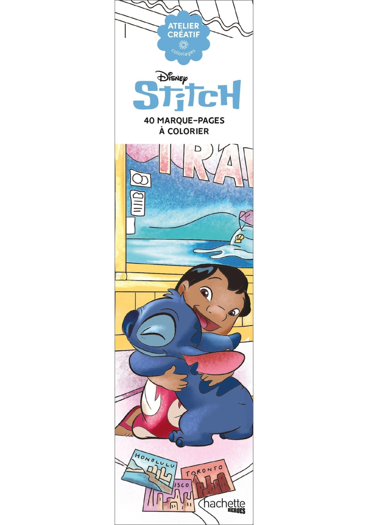 Marque-pages Disney Stitch - Béatrice Loth - HACHETTE HEROES