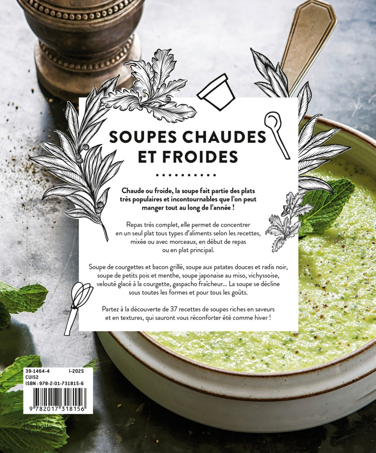 Soupes chaudes et froides -  ,   - HACHETTE PRAT