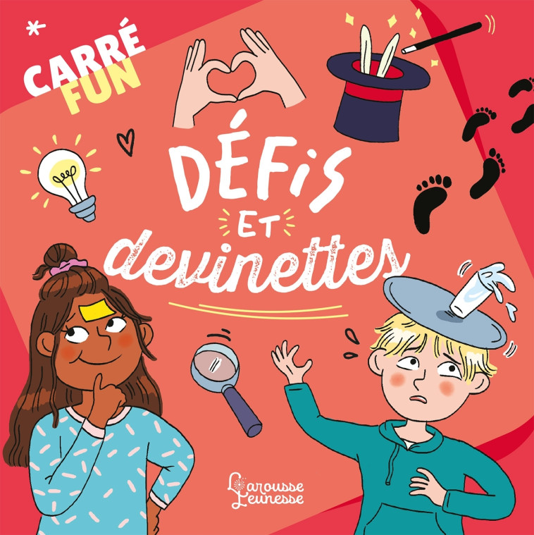 Carré fun - Défis et devinettes - Aurore Meyer, Aurore Meyer - LAROUSSE