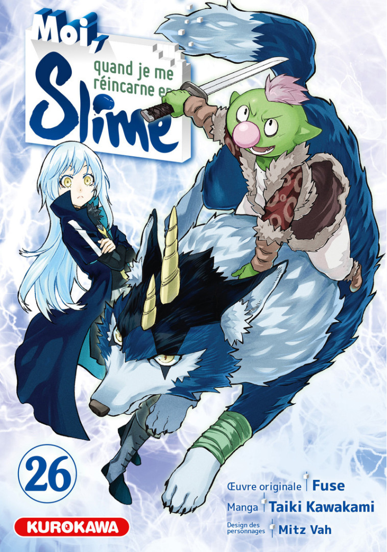 Moi, quand je me réincarne en Slime - Tome 26 - Taiki Kawakami,  Fuse,  MITZ VAH, Erica Moriya - KUROKAWA