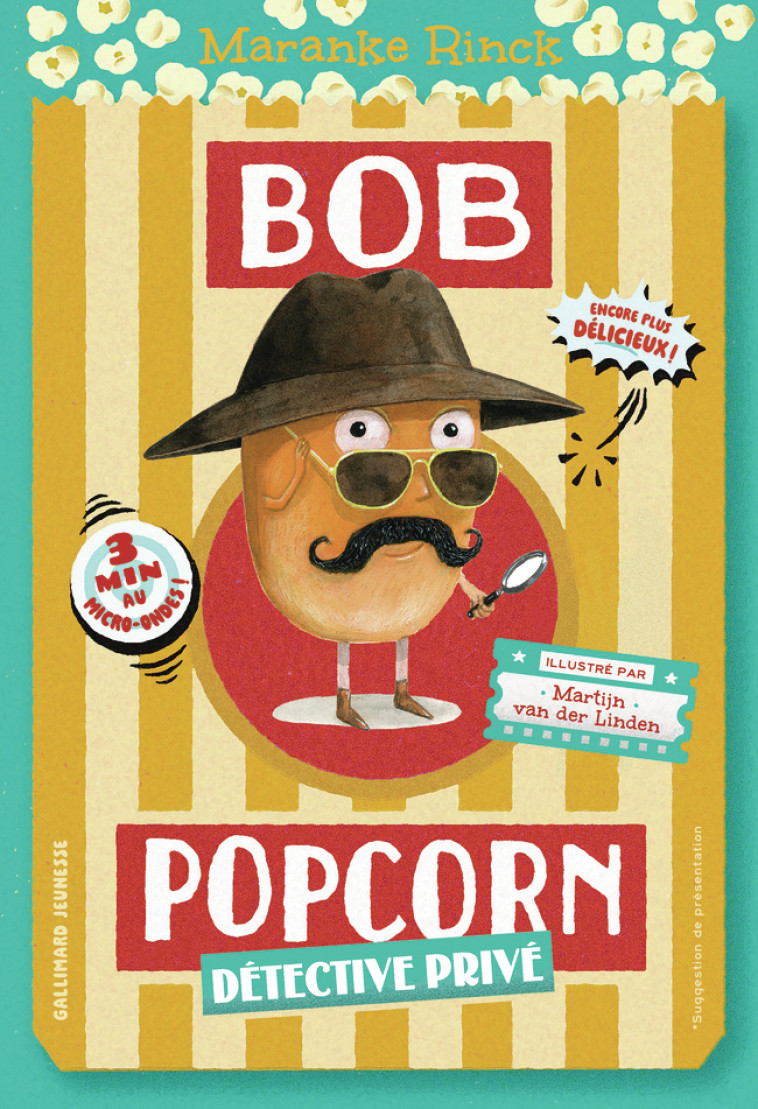 Bob Popcorn - Rinck Maranke, Rinck Maranke, Martijn van der Linden, Françoise Antoine - GALLIMARD JEUNE