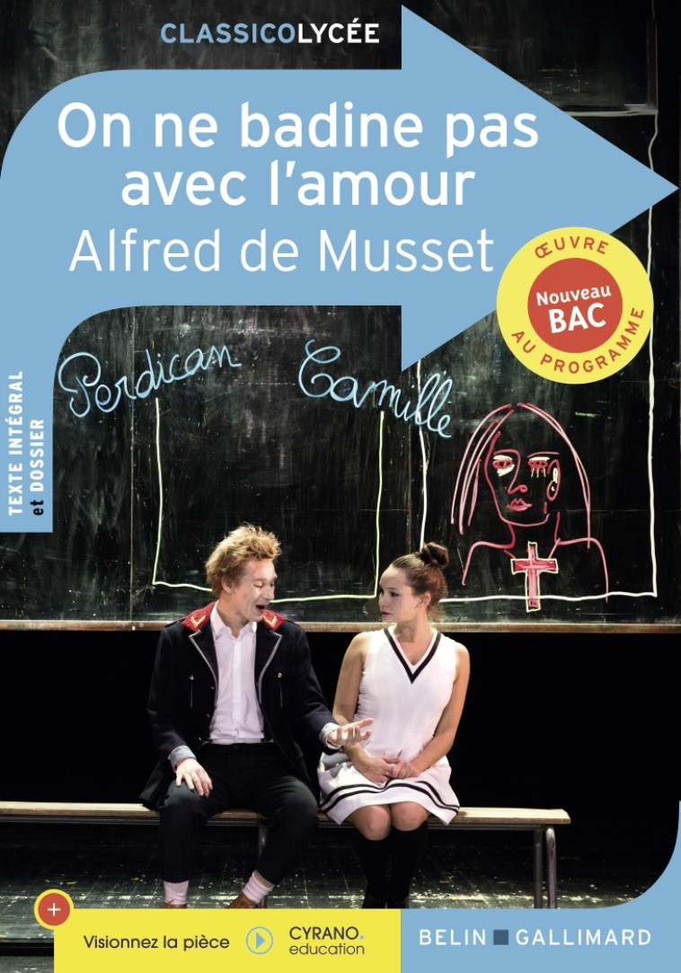 On ne badine pas avec l'amour - Marc STEPHAN, Alfred de Musset, Marc STEPHAN, Alfred de Musset - BELIN EDUCATION