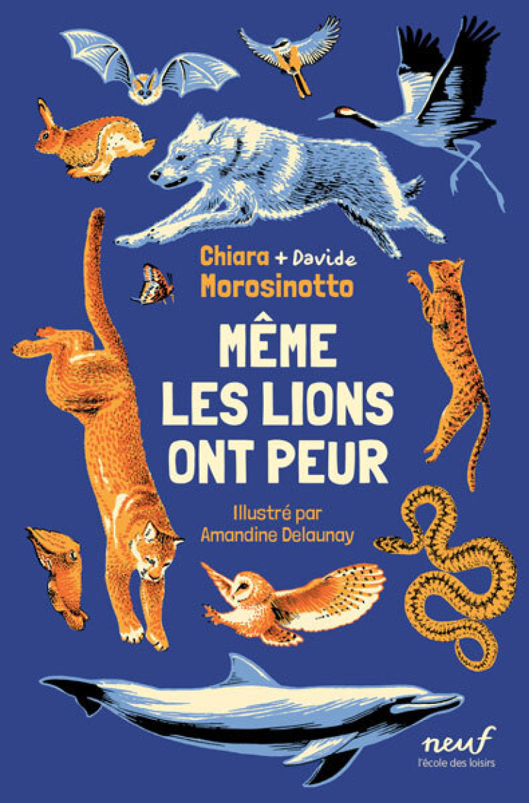 Même les lions ont peur -  Morosinotto Chiara, Davide Morosinotto, Chiara Morosinotto, AMANDINE DELAUNAY, Marc Lesage - EDL