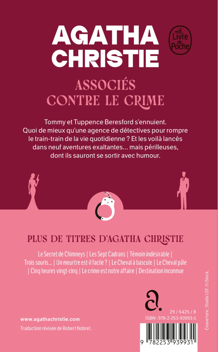 Associés contre le crime (Nouvelle traduction révisée) - Agatha Christie, Agatha Christie - LGF