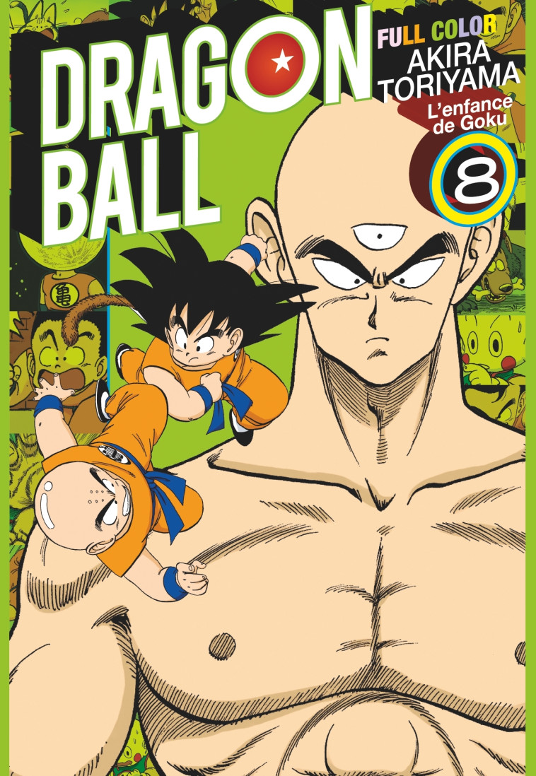 Dragon Ball - Full Color - L'enfance de Goku - Tome 08 - Akira Toriyama, Akira Toriyama - GLENAT