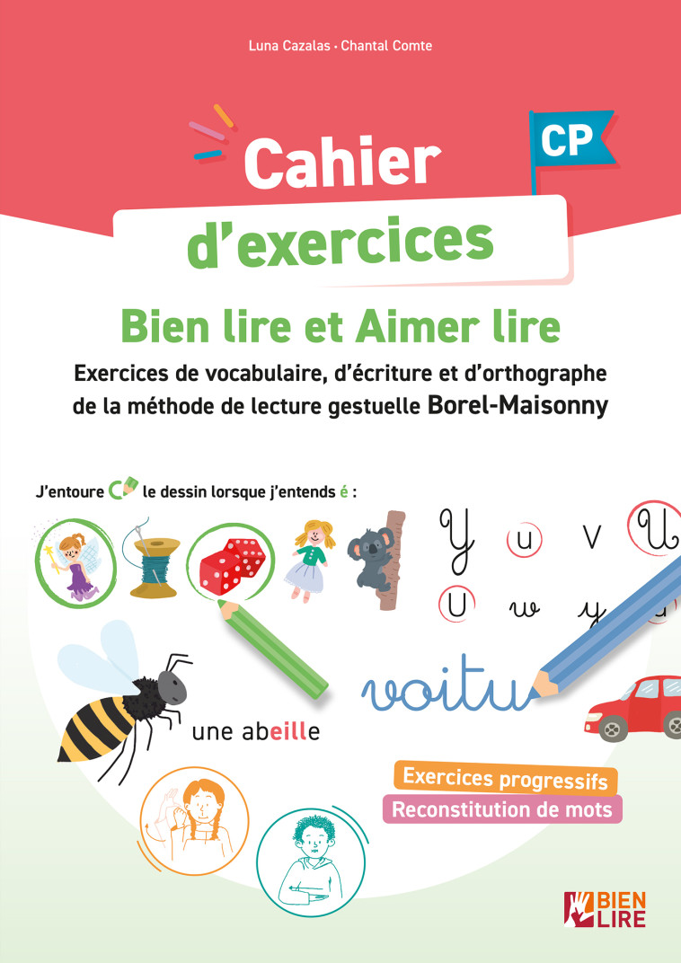 Cahier d'exercices Bien Lire et Aimer Lire -  Cavalier luna, Chantal Comte, Luna Cavalier, Chantal Comte, Luna Cavalier - BIEN LIRE