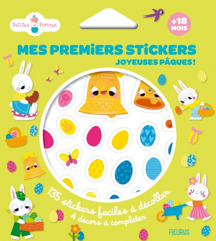 Mes premiers stickers - Joyeuses Pâques ! - Amandine Notaert - FLEURUS