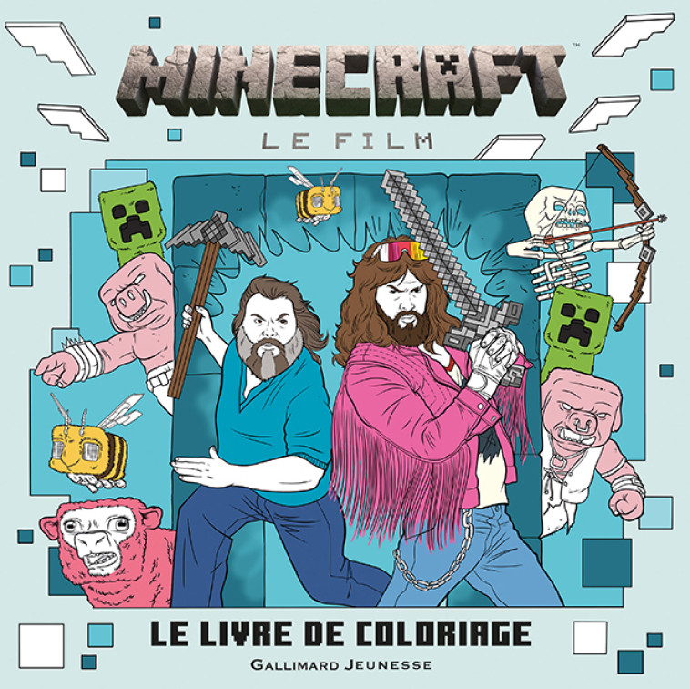 Minecraft, le film - Le Livre de coloriage officiel -  Collectif - GALLIMARD JEUNE