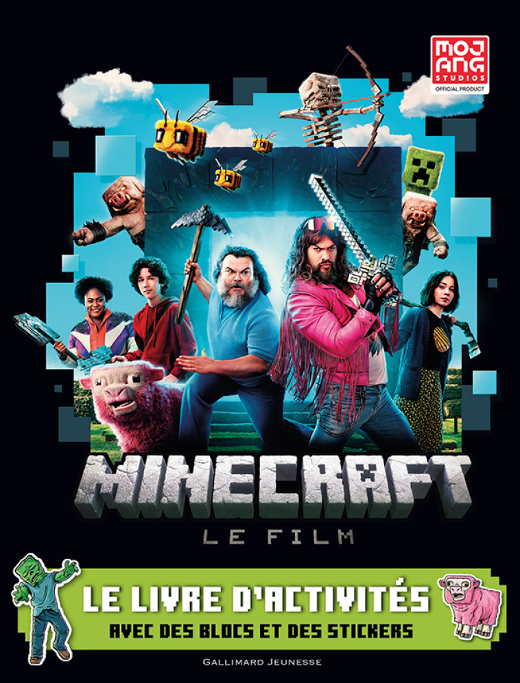 Minecraft, le film - Le Livre d'activités officiel -  Collectif - GALLIMARD JEUNE