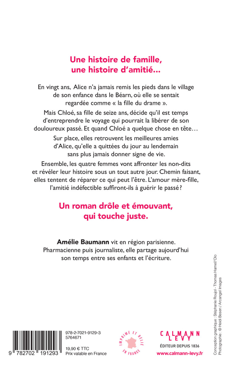 Un nouvel été - Amélie Baumann - CALMANN-LEVY