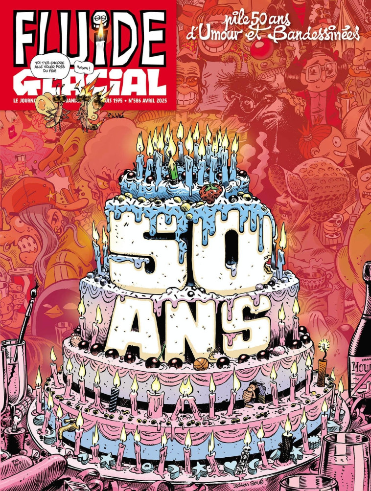 Fluide Glacial - magazine anniversaire 50 ans -  - FLUIDE GLACIAL
