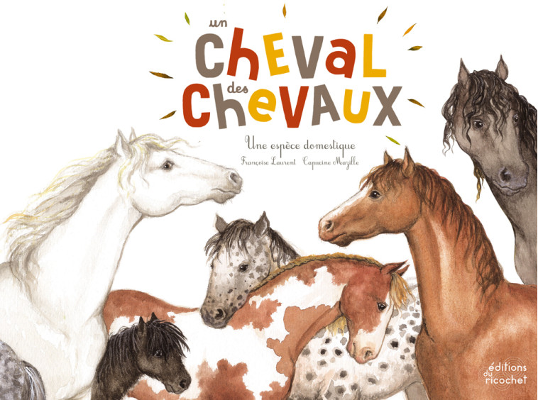 Un Cheval des chevaux - Françoise Laurent, Capucine Mazille, Françoise Laurent, Capucine Mazille - RICOCHET