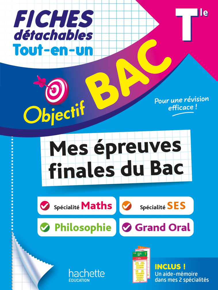 Objectif BAC Fiches Tout-en-un Tle Spé Maths+ spé SES + Philo + Grand Oral - Isabelle De Lisle, Mikaël Garandeau, Eric Marquer, Sylvie Beauthier, Dominique Dejean, Olivier Thierry, Isabelle De Lisle, Mikaël Garandeau, Eric Marquer, Sylvie Beauthier, Domin