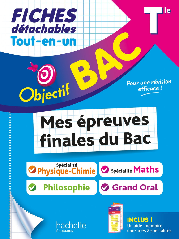 Objectif BAC Fiches Tout-en-un Tle  Spé Maths + spé Physique-Chimie + Philo + Grand Oral - Isabelle De Lisle, Mikaël Garandeau, Eric Marquer, Dominique Dejean, Sébastien Zardet, Cédric Détré, Sylvie Beauthier, Daniel Ramirez, Sébastien Dessaint, Isabelle 