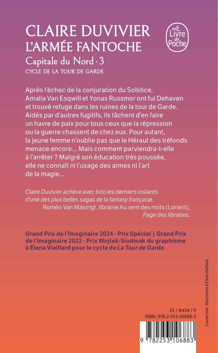 L'Armée fantoche (La Tour de Garde, Capitale du Nord Tome 3) - Claire Duvivier - LGF