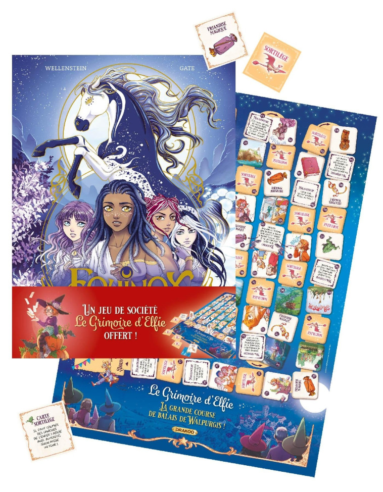 Equinox - vol. 01 + jeu de société offert - édition limitée - Aurelie Wellenstein,  Aurora Gate - DRAKOO