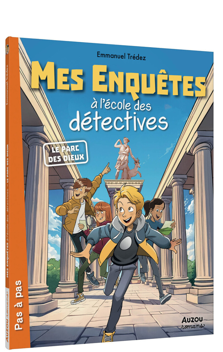Mes enquêtes à l'école des détectives - Le parc des dieux -  tredez emmanuel,  Auren, Amit TAYAL, Emmanuel Trédez - AUZOU