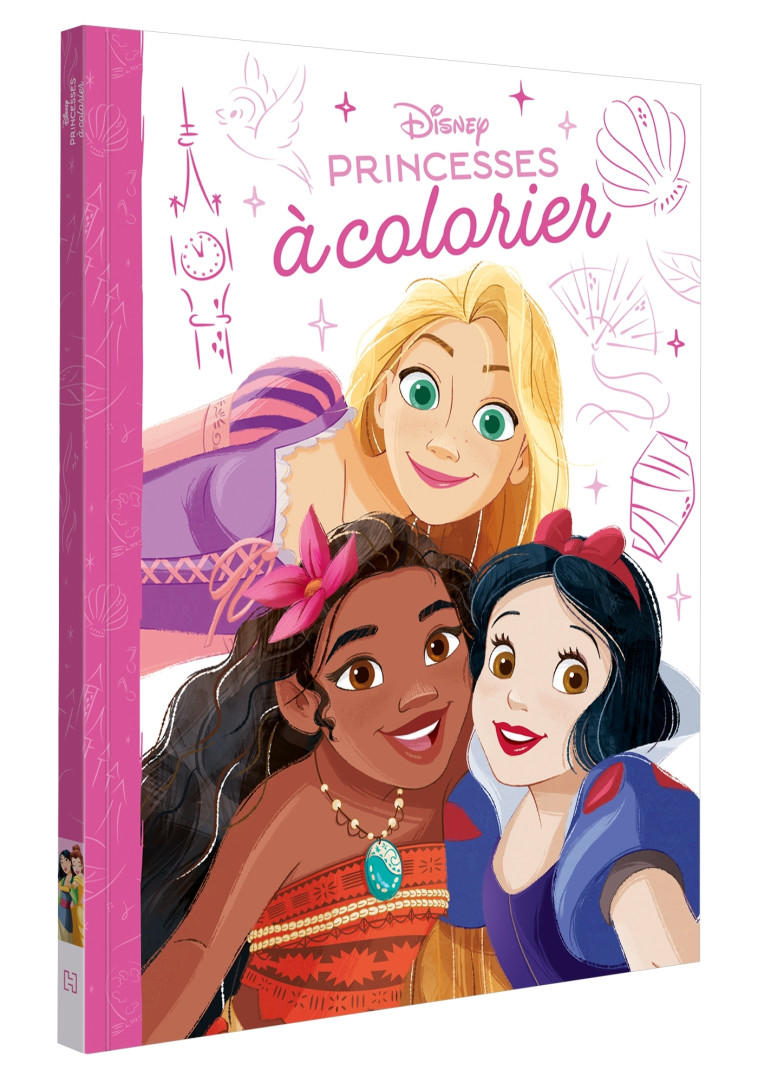 DISNEY PRINCESSES - Princesses à colorier -  - DISNEY HACHETTE