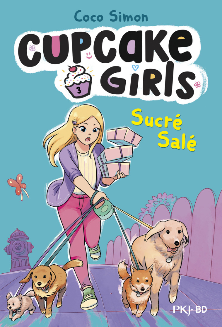 Cupcake Girls - La bande dessinée - Tome 3 Sucré salé - SIMON COCO - POCKET JEUNESSE