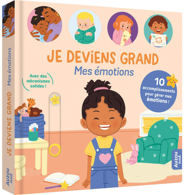 Je deviens grand - Mes émotions - 10 accomplissements pour gérer mes émotions -  - AUZOU